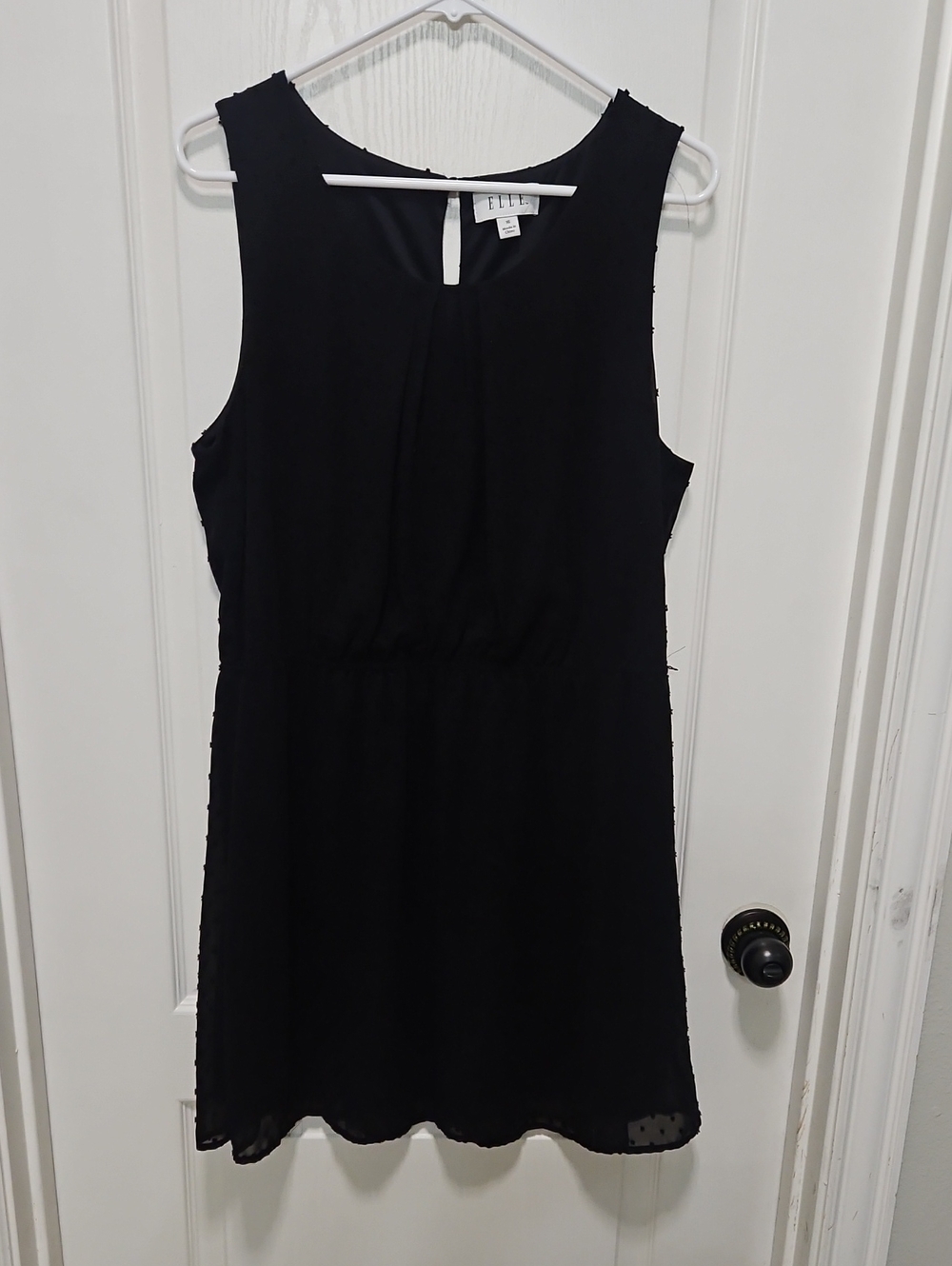 Elle Black Sleeveless Mini Dress